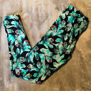 Lularoe Disney Maleficent leggings size OS